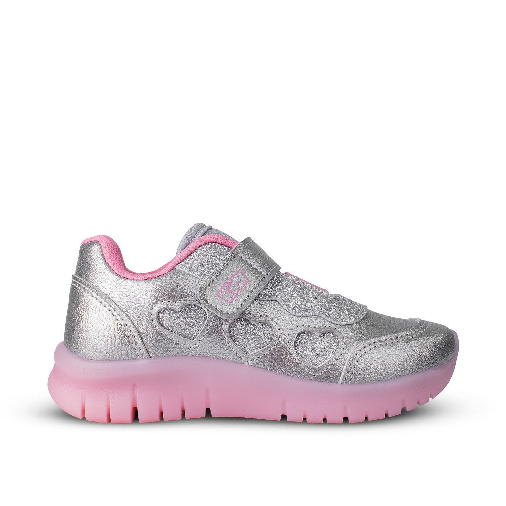 Tênis Infantil Menina Kidy Ultra Flex Prata Macio Anatômico - Kidy Calçados -