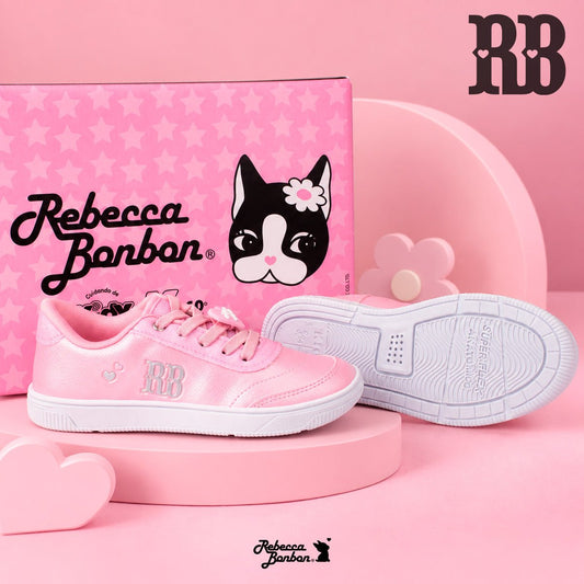 Tênis Infantil Menina Kidy Usefull College Rebecca Bonbon Rosa - Kidy Calçados -