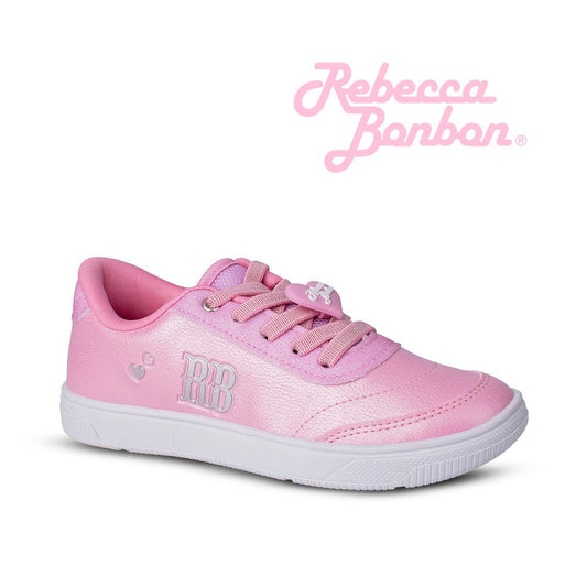 Tênis Infantil Menina Kidy Usefull College Rebecca Bonbon Rosa - Kidy Calçados -