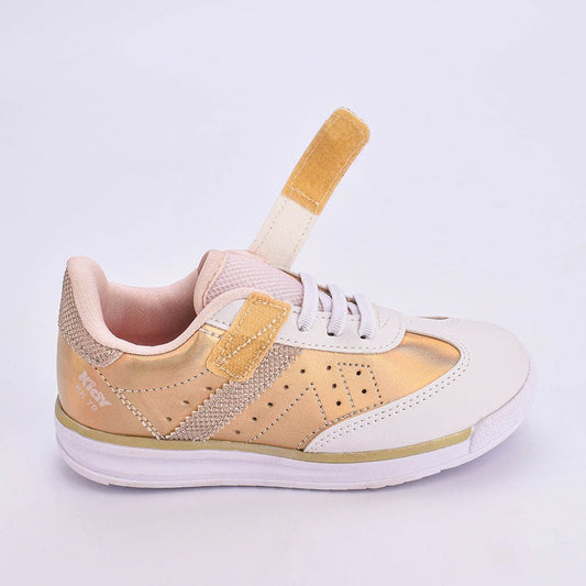 Tênis Infantil Menina RK 70 Kidy Ouro - Kidy Calçados - Tênis