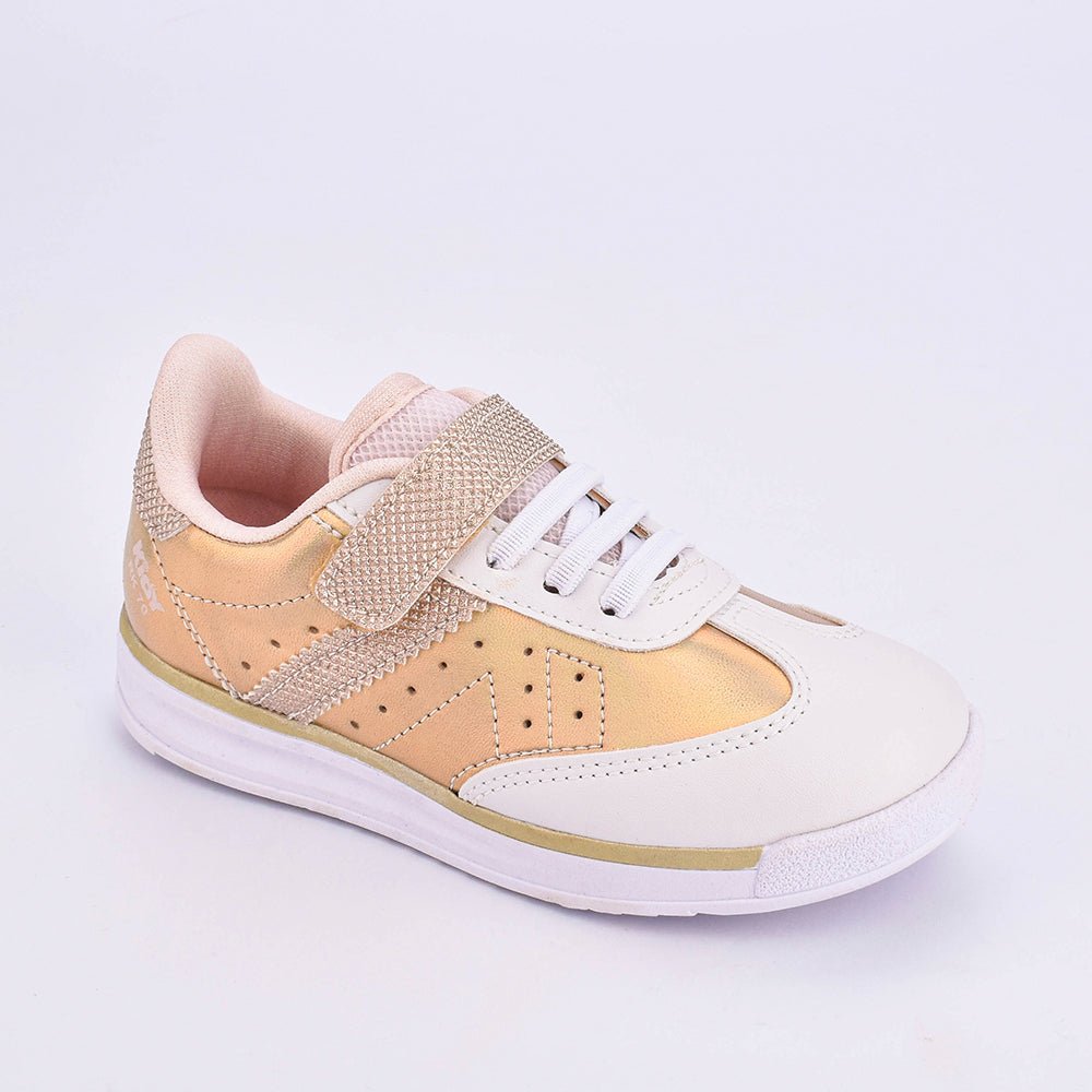 Tênis Infantil Menina RK 70 Kidy Ouro - Kidy Calçados - Tênis