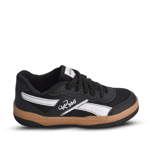 Tênis Infantil Menino K360 Estilo Respitec Preto e Branco - Kidy Calçados - Tênis