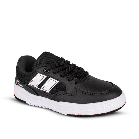 Tênis Infantil Menino K360 Estilo Respitec Preto e Branco - Kidy Calçados - 