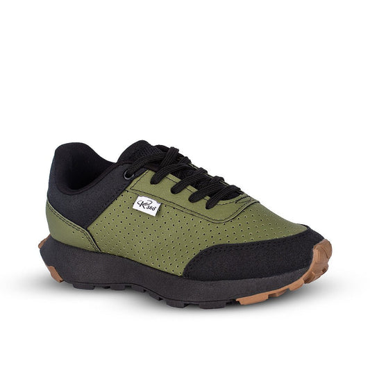 Tênis Infantil Menino K360 Jogger Verde e Preto - Kidy Calçados - Tênis