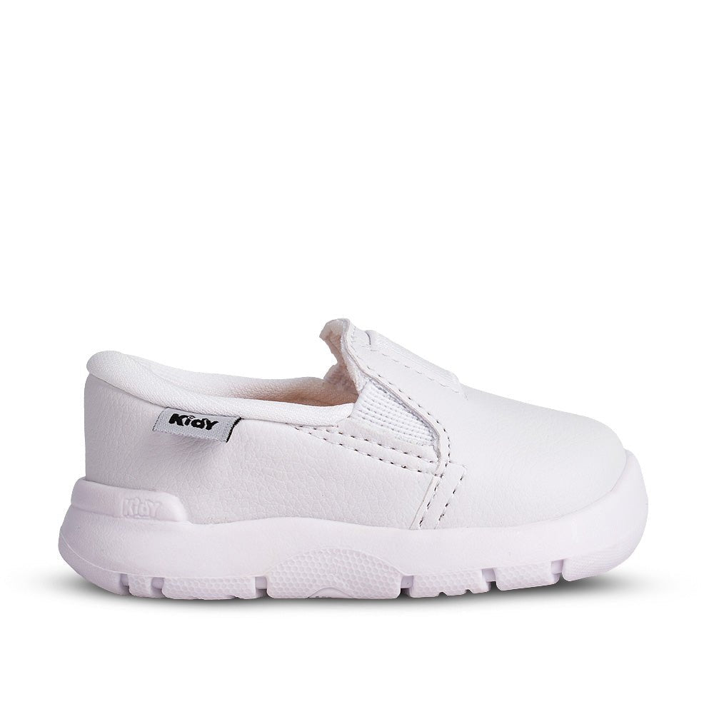 Tenis Infantil Menino Kidy Colors Equilíbrio Branco Batizado - Kidy Calçados -