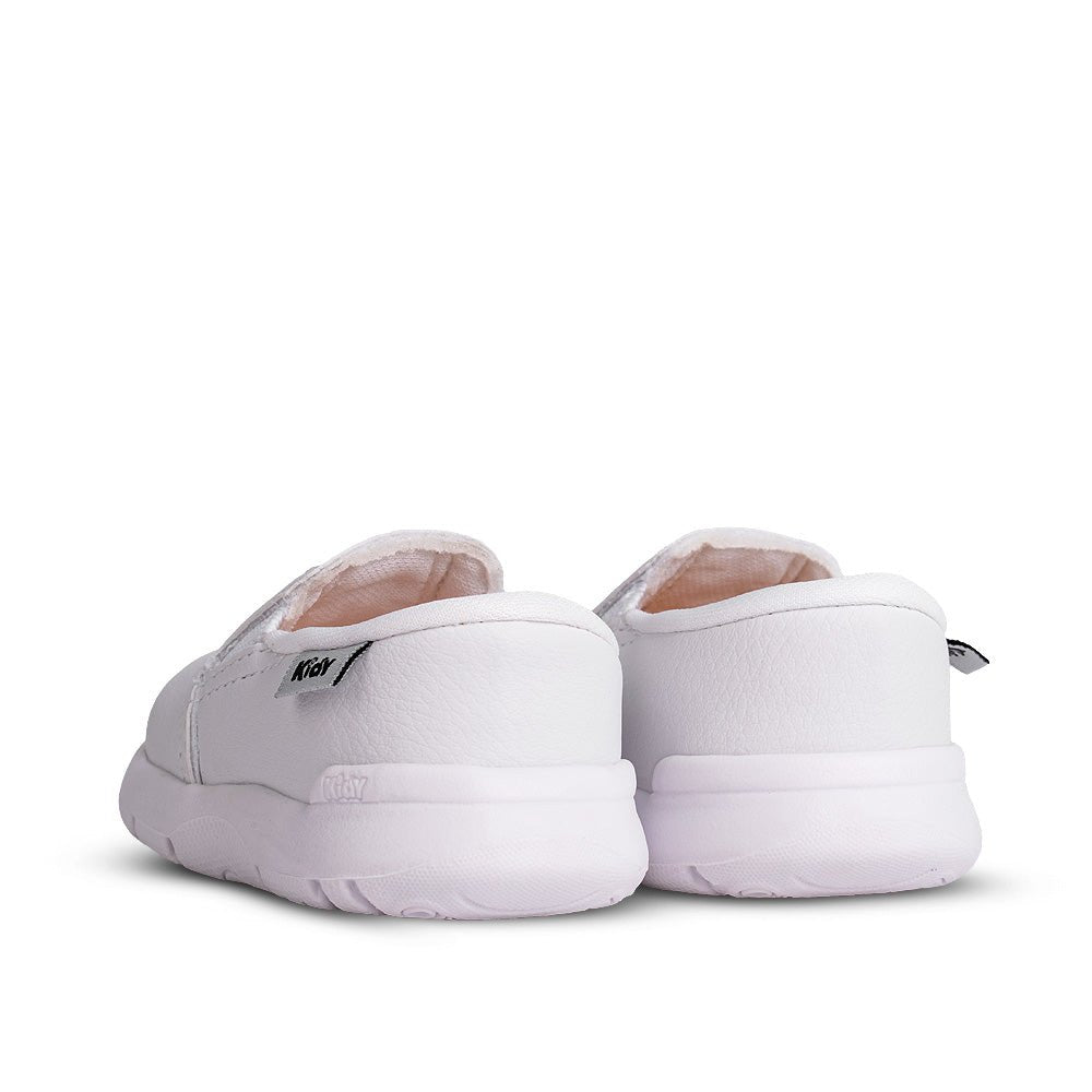 Tenis Infantil Menino Kidy Colors Equilíbrio Branco Batizado - Kidy Calçados -