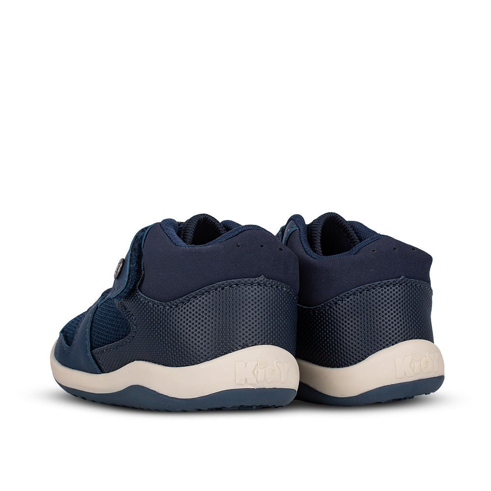 Tênis Infantil Menino Kidy Colors Equilíbrio Marinho com Velcro Primeiros Passos - Kidy Calçados - 