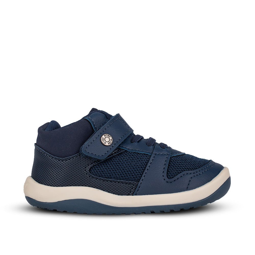 Tênis Infantil Menino Kidy Colors Equilíbrio Marinho com Velcro Primeiros Passos - Kidy Calçados - 