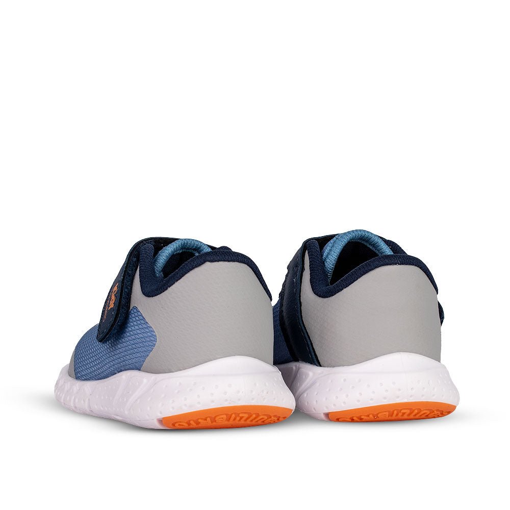 Tênis Infantil Menino Kidy Equilibrio Cinza e Azul Stone Conforto e Segurança - Kidy Calçados - 