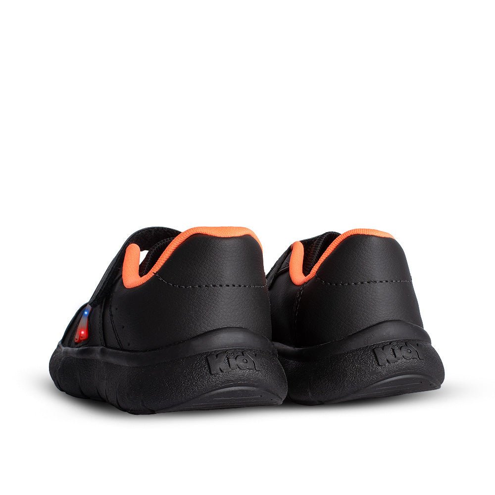 Tênis Infantil Menino Kidy Flex Light Preto Led Fechamento Velcro 22 ao 27 - Kidy Calçados - 