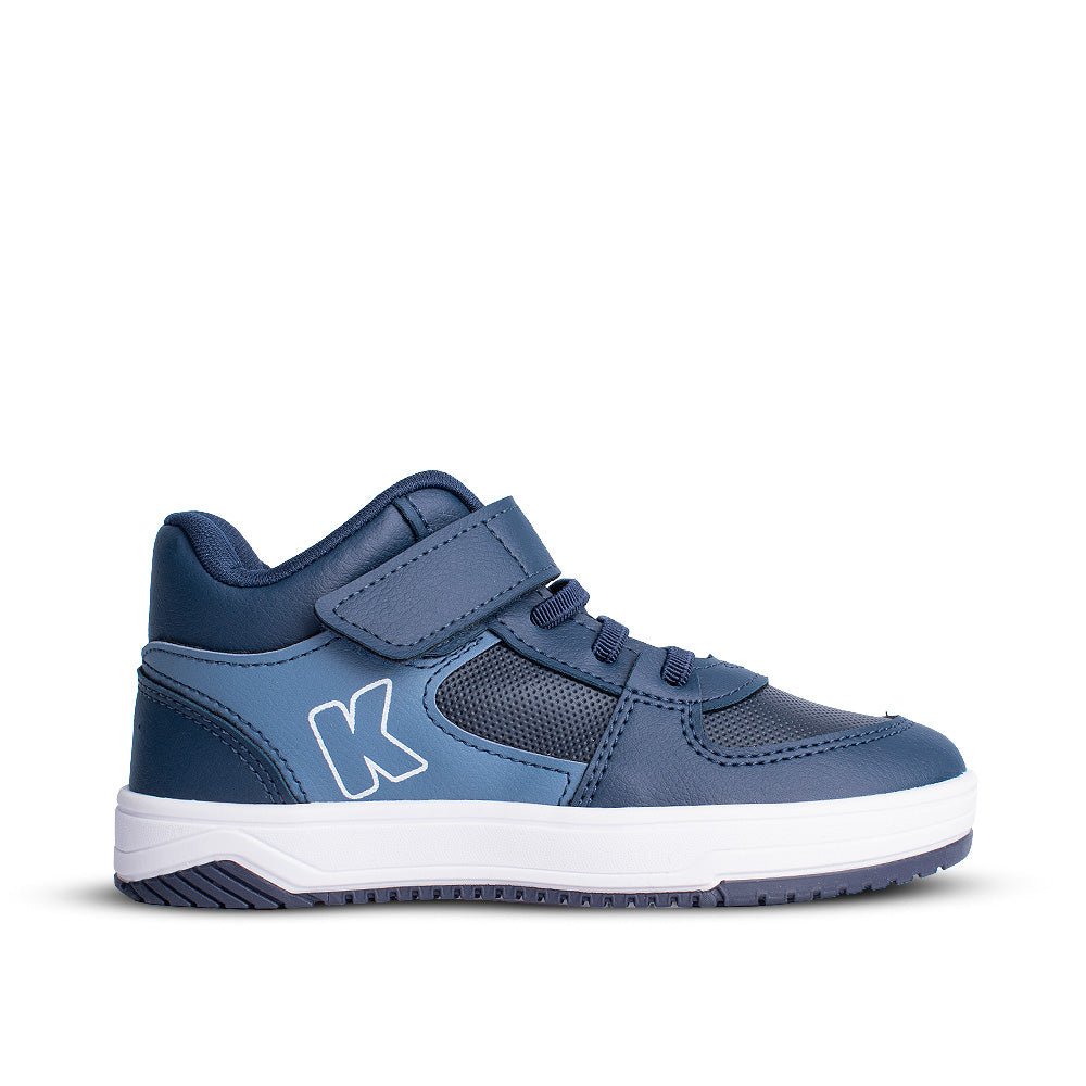 Tênis Infantil Menino Kidy Happy Tira Aderente Marinho com Azul Stone 22 ao 27 - Kidy Calçados - 