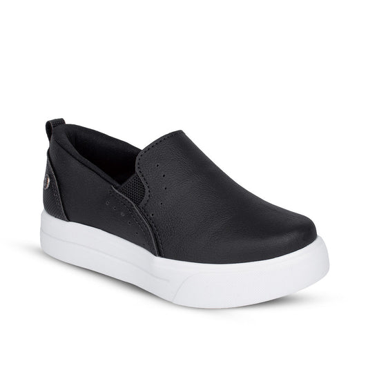 Tênis Infantil Menino Kidy K - 360 Preto Ultra Leve Calce Fácil Moderno - Kidy Calçados - 