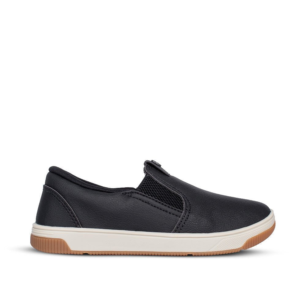 Tênis Infantil Menino Kidy K360 Casual Conforto Preto Calce Fácil - Kidy Calçados - 