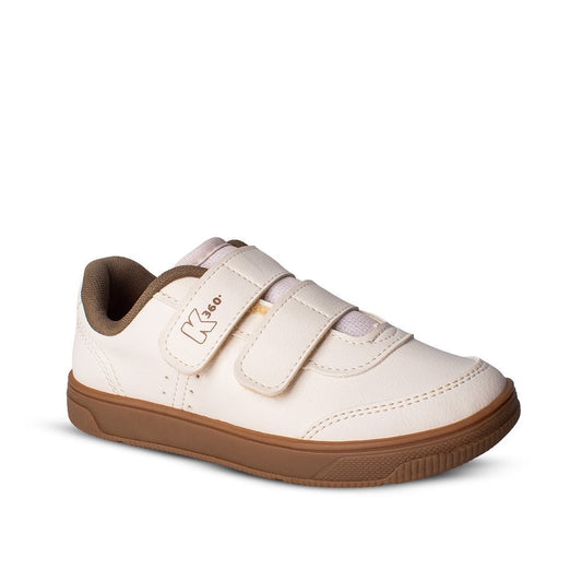 Tênis Infantil Menino Kidy K360 Casual Natural Velcro 28 ao 36 Anatômico - Kidy Calçados - 