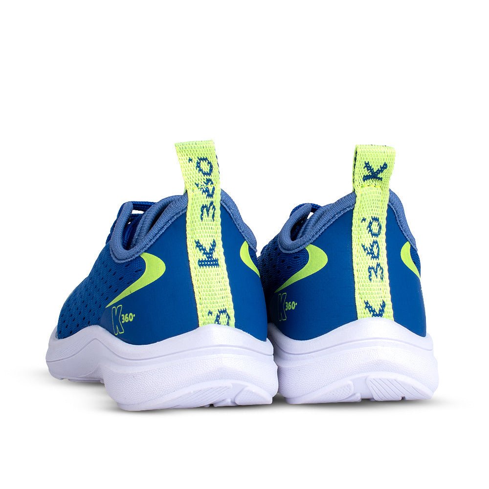 Tênis Infantil Menino Kidy K360 Energy 2 Azul e Amarelo Neon Kidy Esportivo - Kidy Calçados - 