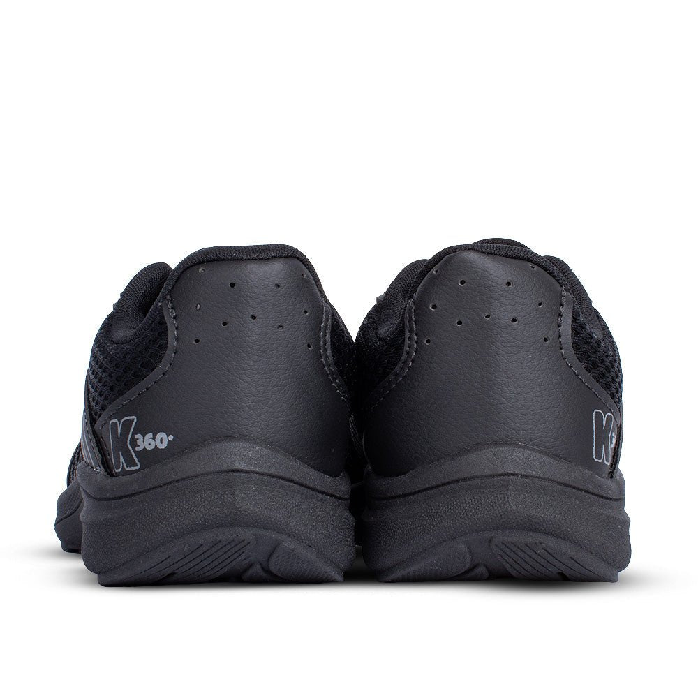 Tênis Infantil Menino Kidy K360 Energy 2 Preto Velcro e Elástico Esportivo - Kidy Calçados - 