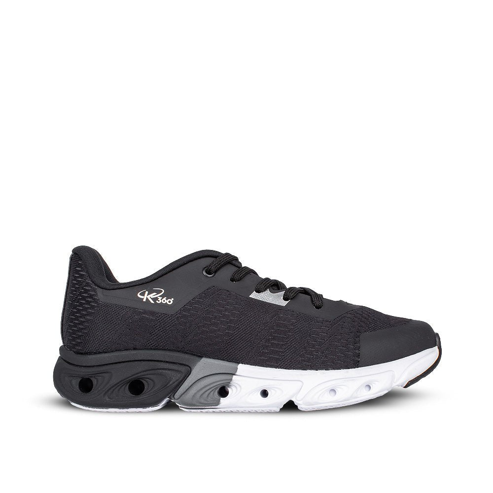 Tênis Infantil Menino Kidy K360 Energy Impulso Preto/Branco Esportivo - Kidy Calçados - Tênis