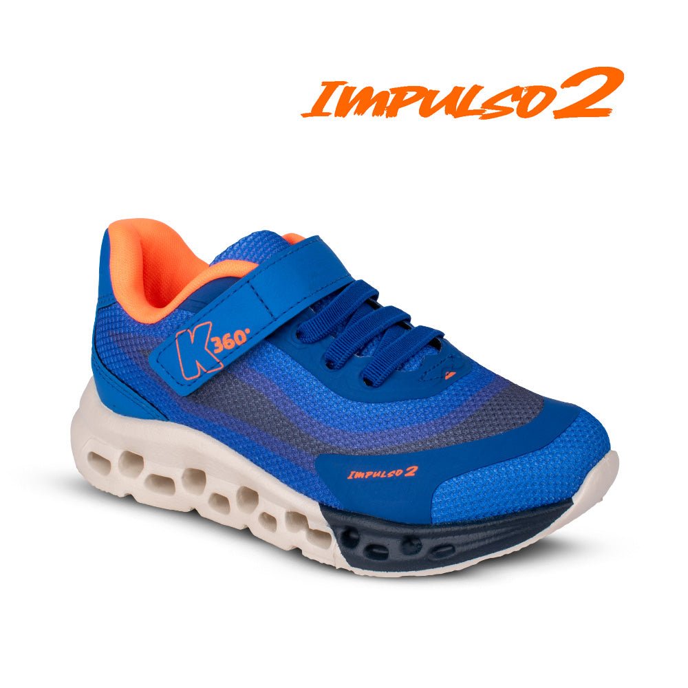 Tênis Infantil Menino Kidy K360 Impulso 2 Azul Conforto - Kidy Calçados -