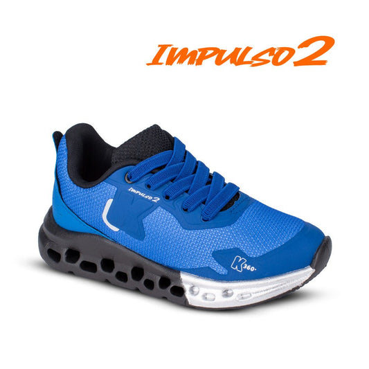 Tênis Infantil Menino Kidy K360 Impulso 2 Azul Royal Conforto - Kidy Calçados -