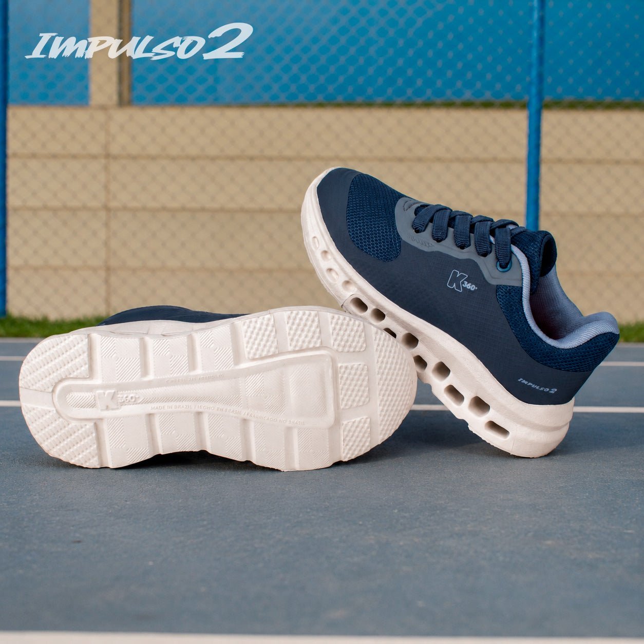 Tênis Infantil Menino Kidy K360 Impulso 2 Marinho Conforto - Kidy Calçados -