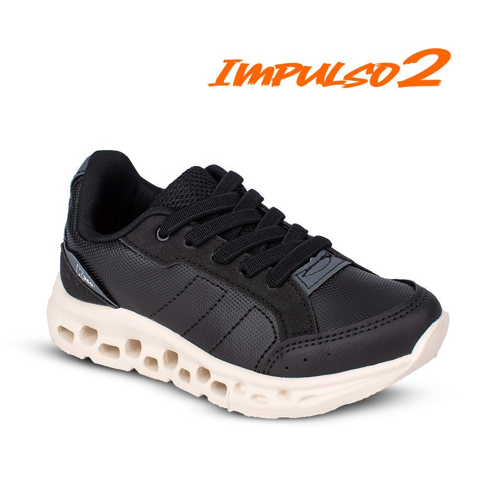 Tênis Infantil Menino Kidy K360 Impulso 2 Preto Conforto - Kidy Calçados -