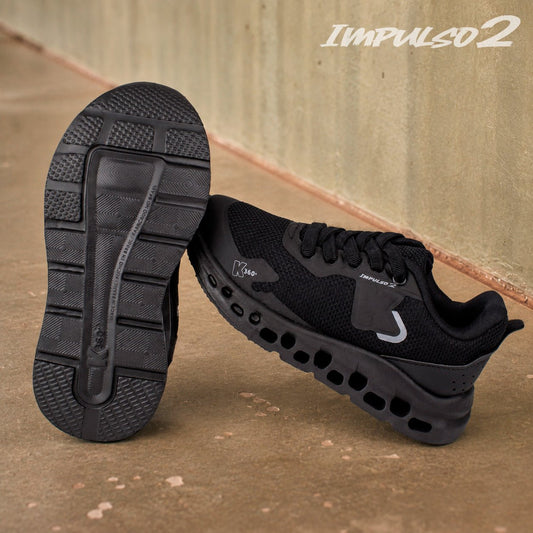 Tênis Infantil Menino Kidy K360 Impulso 2 Preto Conforto - Kidy Calçados -