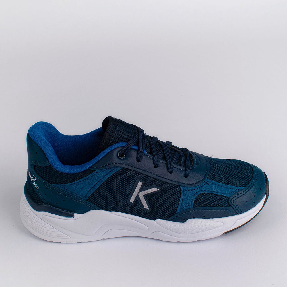Tênis Infantil Menino Kidy K360 Retro Marinho/Azul Confortável e Tecnológico - Kidy Calçados - Tênis
