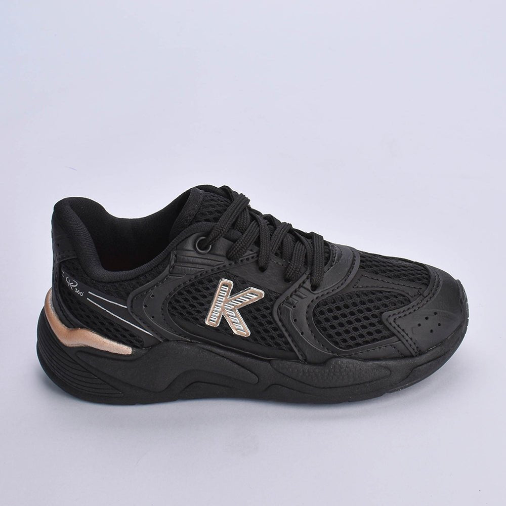 Tênis Infantil Menino Kidy K360 Retro Preto/Ouro - Kidy Calçados - Tênis