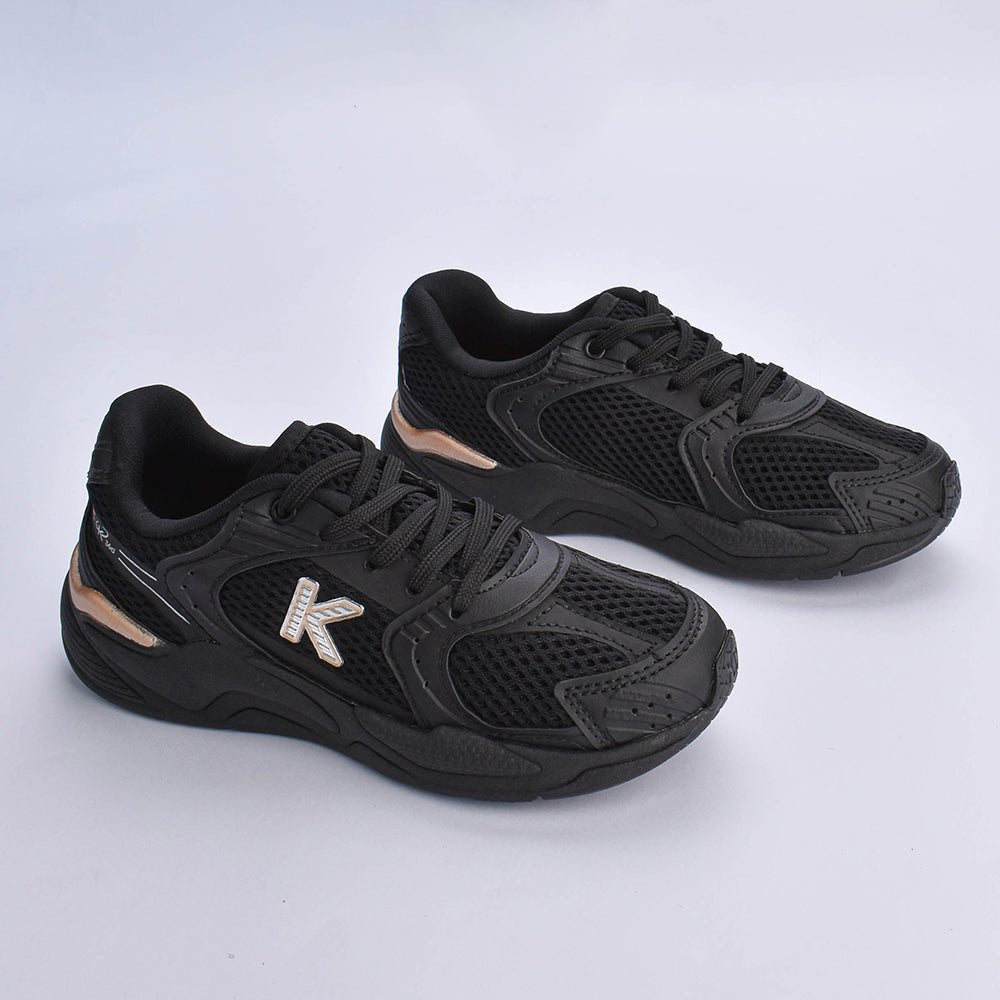 Tênis Infantil Menino Kidy K360 Retro Preto/Ouro - Kidy Calçados - Tênis