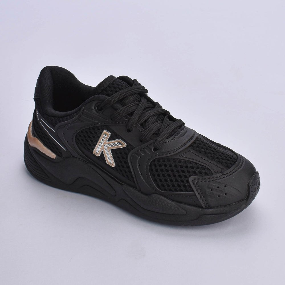 Tênis Infantil Menino Kidy K360 Retro Preto/Ouro - Kidy Calçados - Tênis
