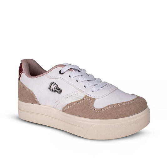Tênis Infantil Menino Kidy K360 Ultra Leve Branco Casual Moderno - Kidy Calçados - 