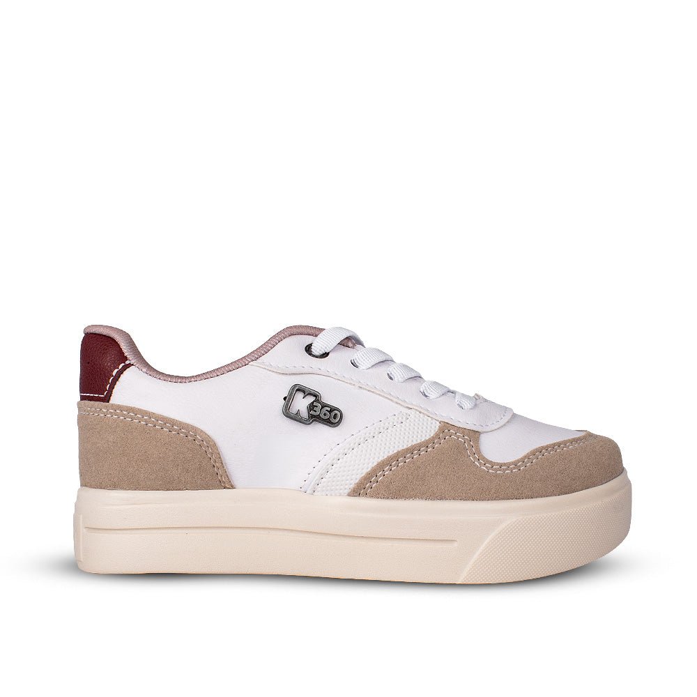 Tênis Infantil Menino Kidy K360 Ultra Leve Branco Casual Moderno - Kidy Calçados - 