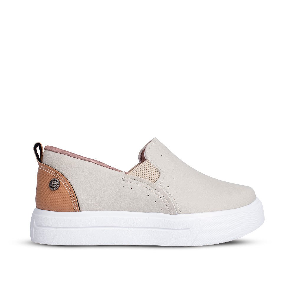 Tênis Infantil Menino Kidy K360 Ultra Leve Natural Slip - On e Solado EVA Ultraleve - Kidy Calçados - 