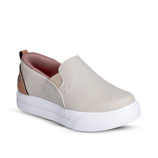 Tênis Infantil Menino Kidy K360 Ultra Leve Natural Slip - On e Solado EVA Ultraleve - Kidy Calçados - 