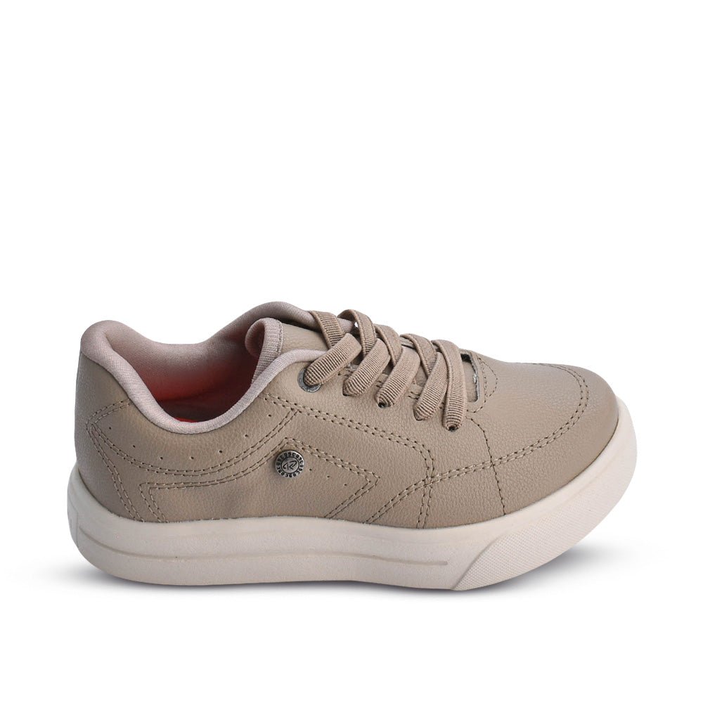Tênis Infantil Menino Kidy K360 Ultra Leve Taupe Conforto e Leveza - Kidy Calçados - Tênis