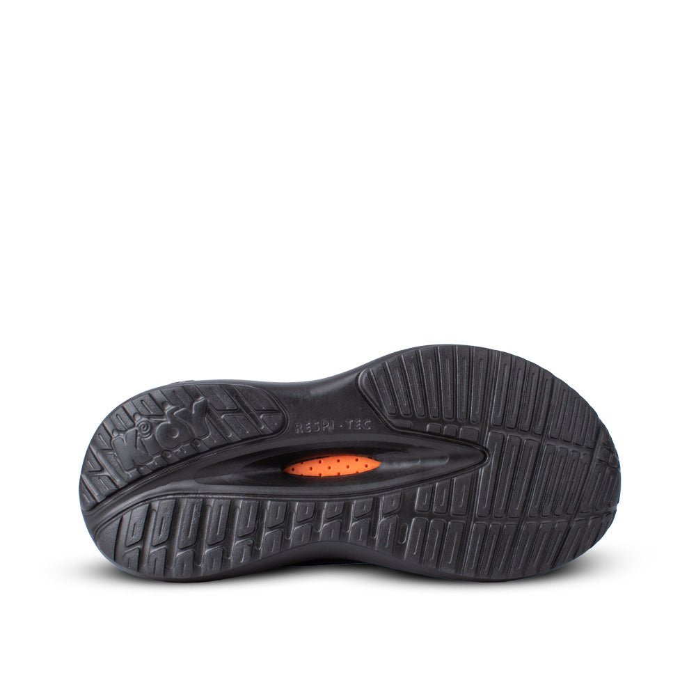Tênis Infantil Menino Kidy Nuvem Localize Preto e Vermelho - Com Chip Localizador - Kidy Calçados - Tênis