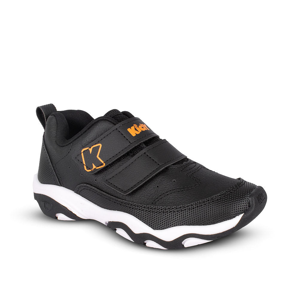 Tênis Infantil Menino Kidy Play Respitec Preto com Velcro - Kidy Calçados - 