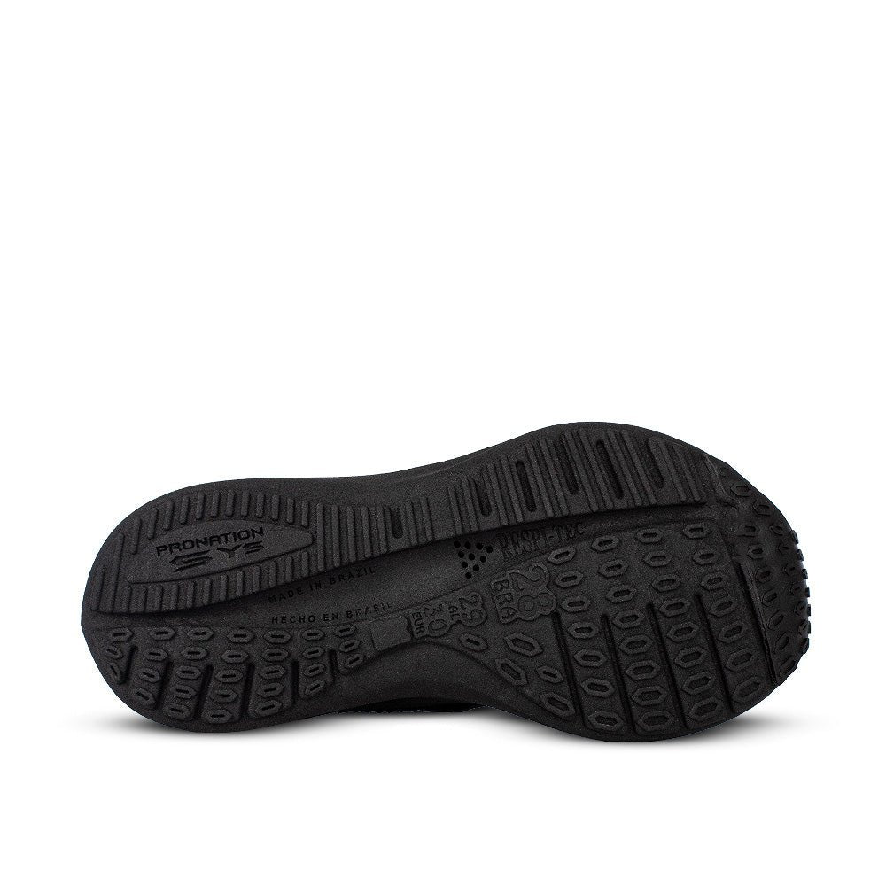 Tênis Infantil Menino Kidy Super Conforto Respitec Grafite/Preto - Kidy Calçados - 