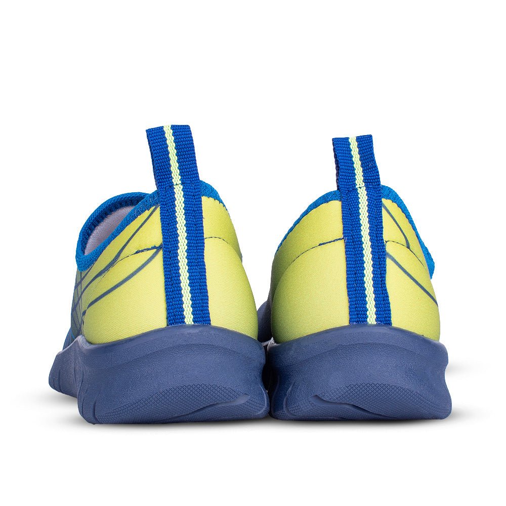 Tênis Infantil Menino Kidy Ultra Flex Azul e Verde Copa Do Mundo Esportivo - Kidy Calçados - 