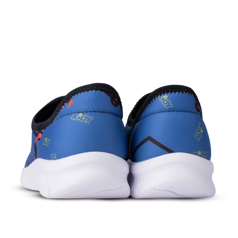 Tênis Infantil Menino Kidy Ultra Flex Azul Macio Anatômico Calce Fácil - Kidy Calçados -