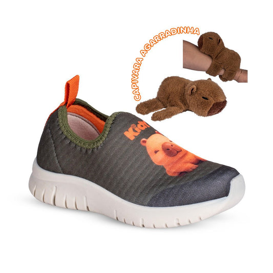 Tênis Infantil Menino Kidy Ultra Flex Verde - Kidy Calçados - Tênis