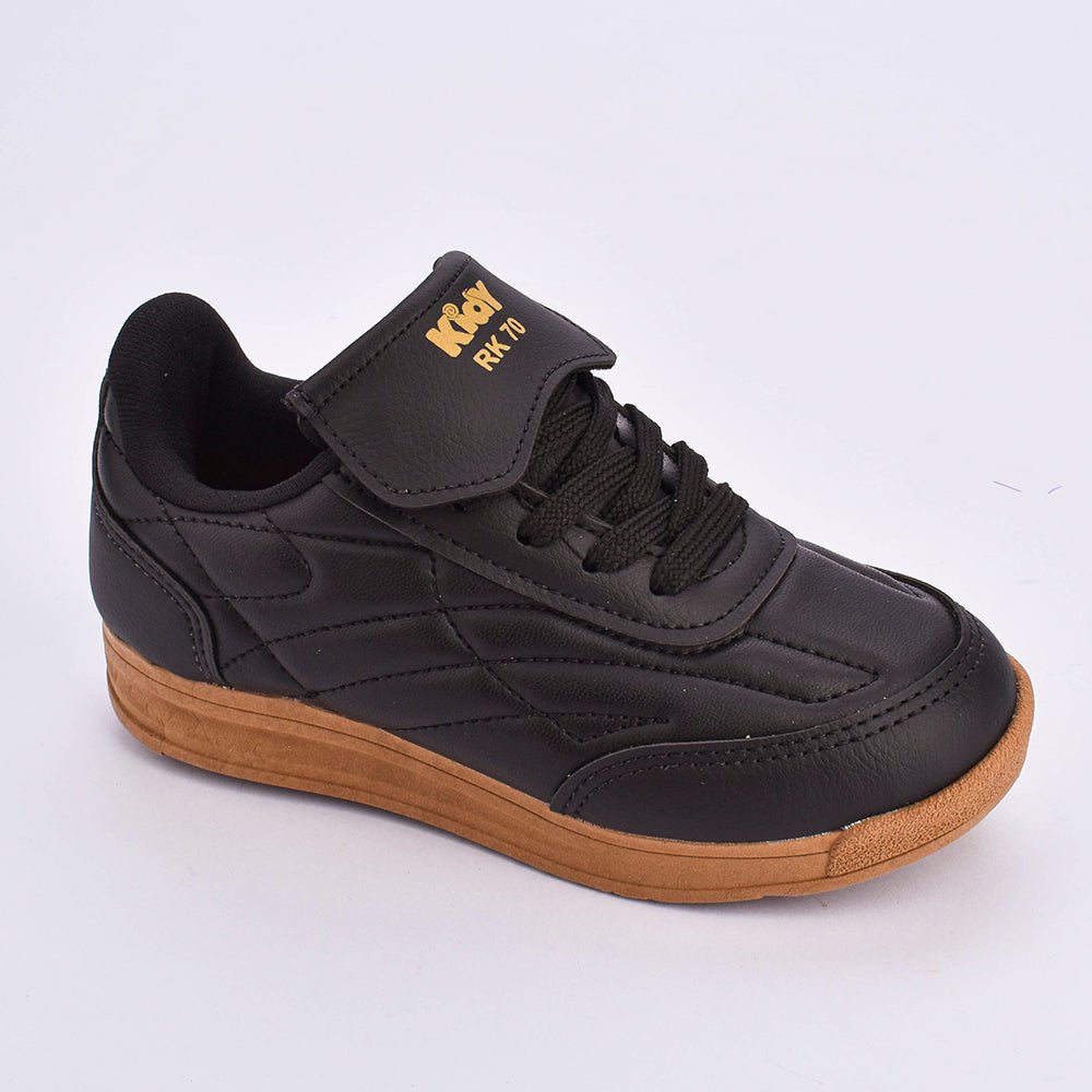 Tênis Infantil Menino RK 70 Preto Kidy Estilo Streetwear com Tecnologia Respitec - Kidy Calçados - Tênis