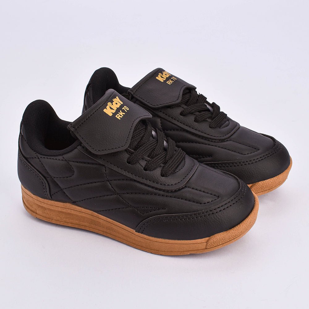 Tênis Infantil Menino RK 70 Preto Kidy Estilo Streetwear com Tecnologia Respitec - Kidy Calçados - Tênis