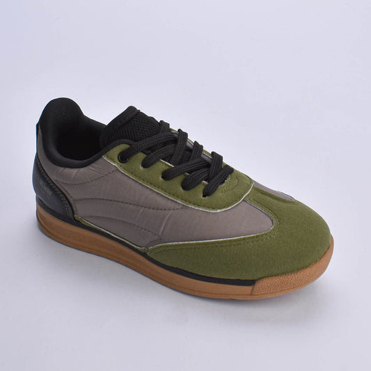 Tênis Infantil Menino RK 70 Verde Musgo/Preto Kidy Calce Fácil - Kidy Calçados - Tênis