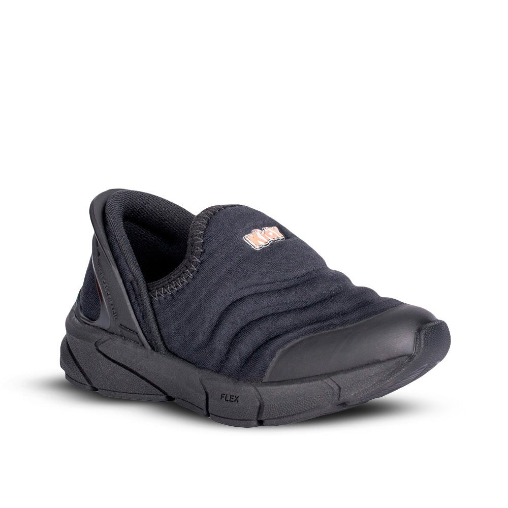 Tênis Infantil Menino Super Calce Fácil Kidy Preto - Kidy Calçados - Tênis