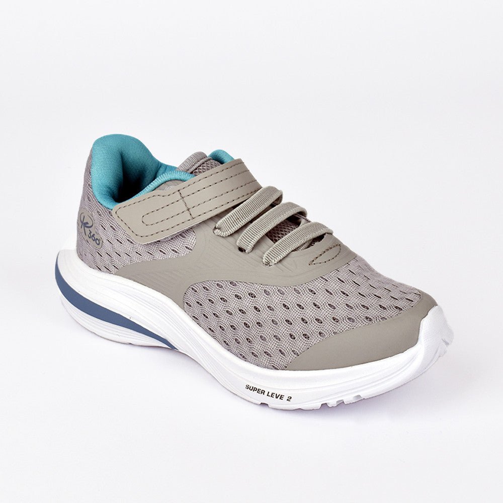 TENIS INFANTIL UNISSEX K - 360 SUPER LEVE CINZA/AZUL/VERDE - Kidy Calçados - Tênis