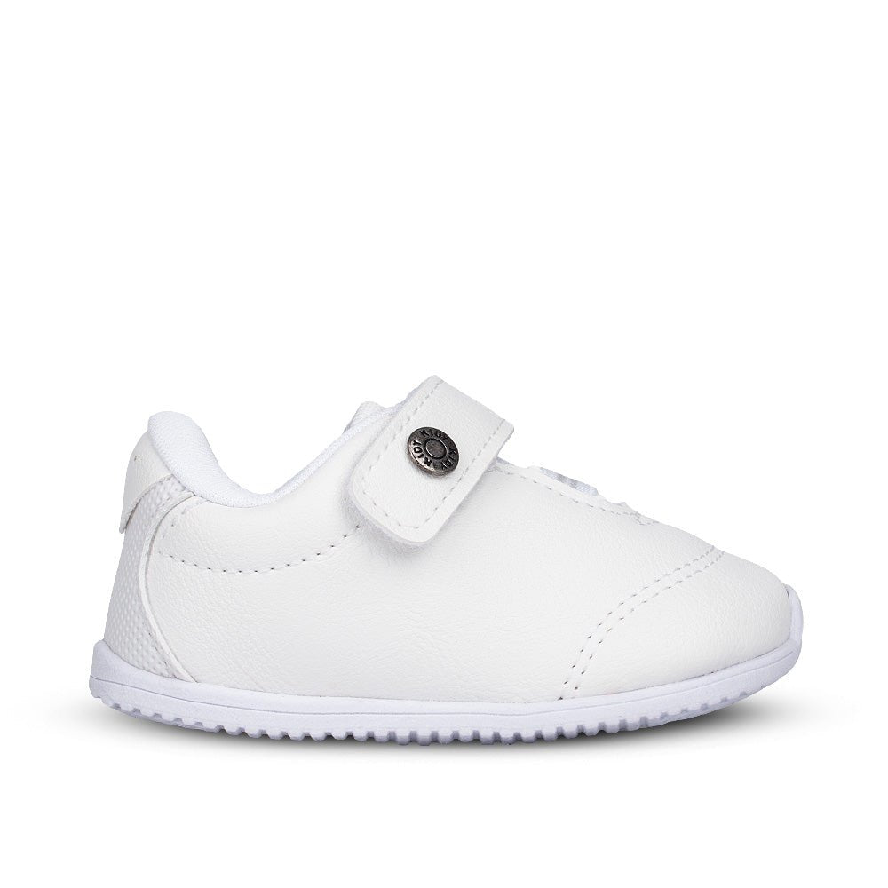 Tênis Infantill Unissex Kidy Casual Branco Baby Para Batizado - Kidy Calçados - 