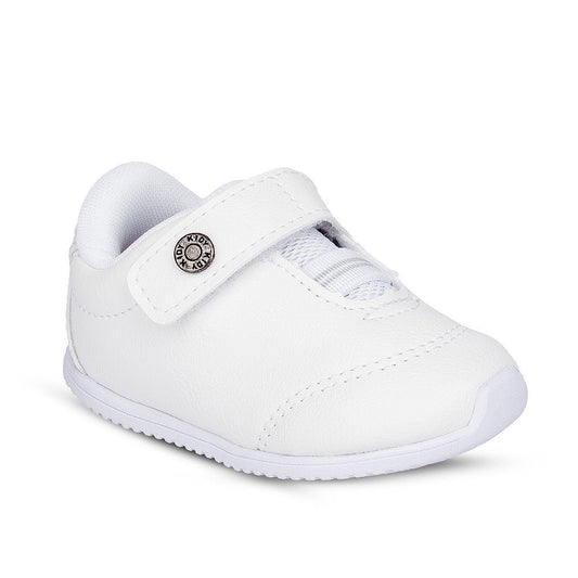 Tênis Infantill Unissex Kidy Casual Branco Baby Para Batizado - Kidy Calçados - 
