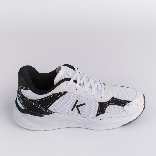 TENIS K360 RETRO BRANCO/PRETO Kidy - Kidy Calçados - Tênis