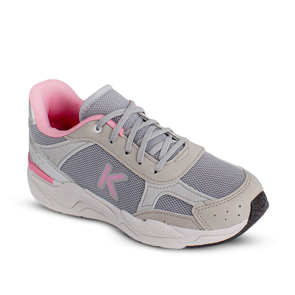 Tênis K360 Retro Cinza e Rosa - Kidy Calçados - Tênis